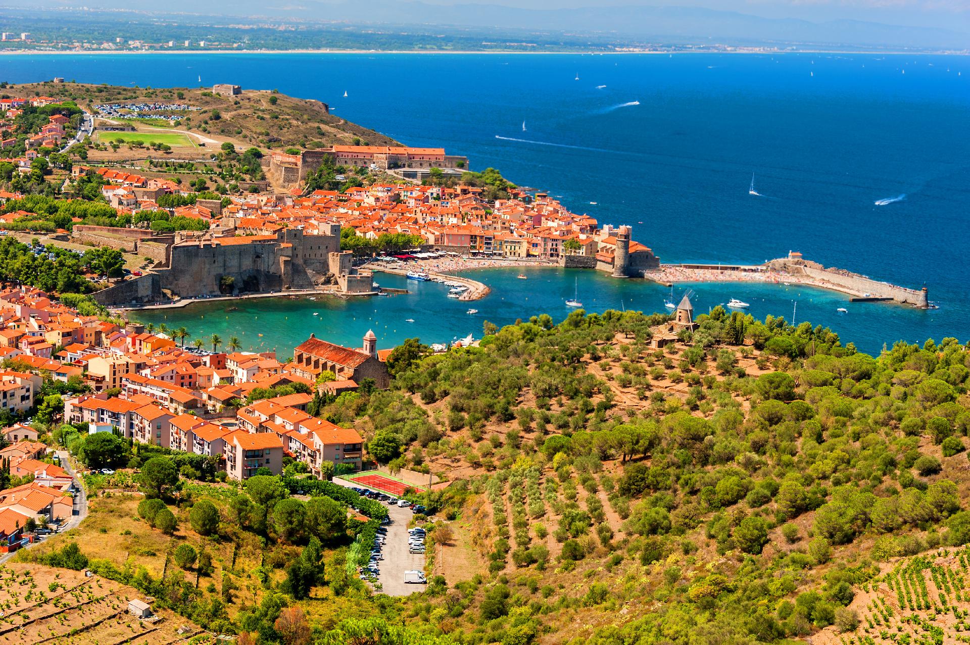 Vue sur Collioure